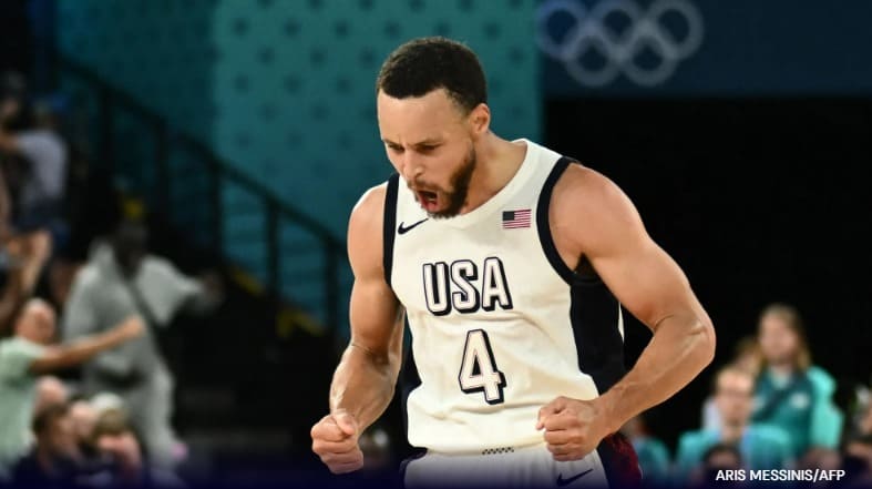 Curry tem atuação histórica para levar EUA à final do basquete em Paris